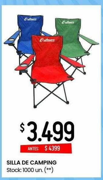 Changomas Silla De Camping oferta