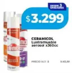 Supermayorista Vital Ceramicol lustramueble aerosol oferta