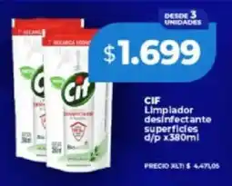 Supermayorista Vital Cif limpiador desinfectante superficies d/p oferta