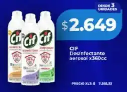Supermayorista Vital Cif desinfectante aerosol oferta