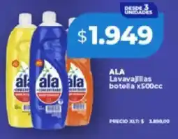 Supermayorista Vital Ala lavavajillas botella oferta
