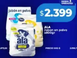 Supermayorista Vital Ala jabon en polvo oferta