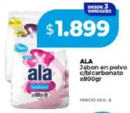 Supermayorista Vital Ala jabon en polvo c/bicarbonato oferta