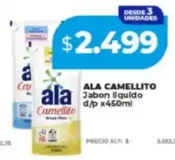 Supermayorista Vital Ala camellito jabon liquido d/p oferta