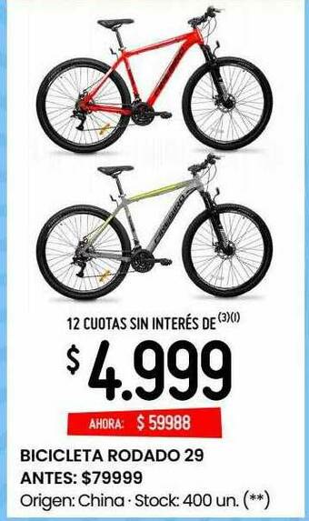 Changomas Bicicleta Rodado 29 oferta