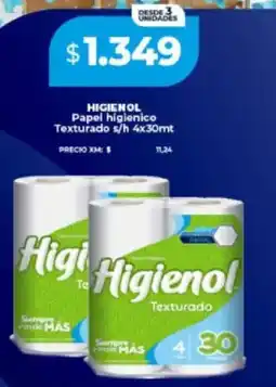 Supermayorista Vital Higienol papel higienico texturado s/h oferta