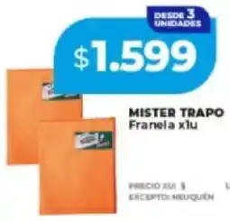Supermayorista Vital Mister trapo franela oferta