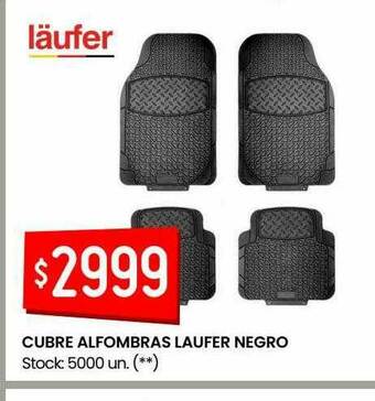 Changomas Cubre Alfombras Laufer Negro oferta
