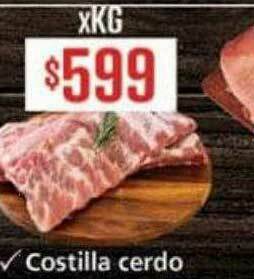 Supermercados Aiello Costilla Cerdo oferta