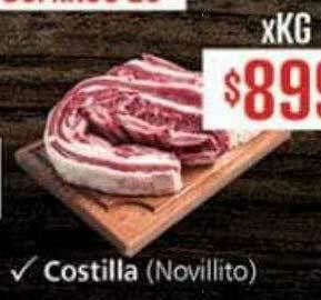 Supermercados Aiello Costilla oferta