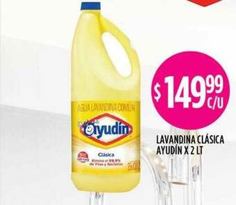 Supermercados Toledo Lavandina Clásica Ayudín oferta