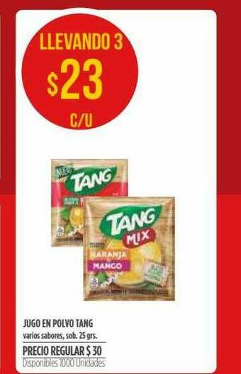Supermercados Vea Jugo En Polvo Tang oferta