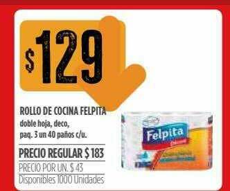 Supermercados Vea Rollo De Cocina Felpita oferta