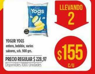 Supermercados Vea Yogur Yogs oferta