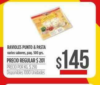 Supermercados Vea Ravioles Punto & Pasta oferta