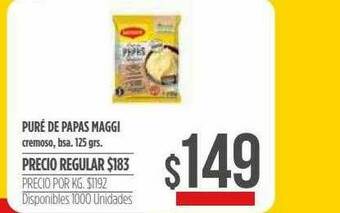 Supermercados Vea Puré De Papas Maggi oferta