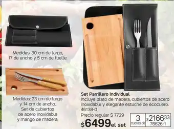 Tupperware Set Parrillero Individual oferta
