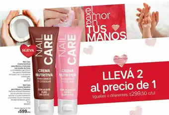 Tupperware Nail Care Crema Nutritiva Para Manos Y Cuticulas Con Aceite De Coco oferta