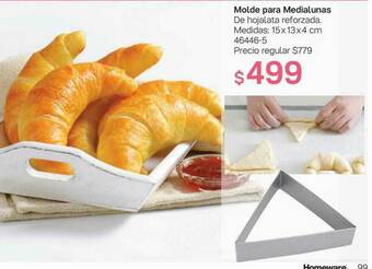 Tupperware Molde Para Medialunas oferta