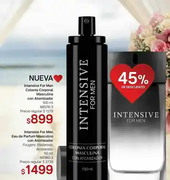 Tupperware Intensive For Men Colonia Corporal Masculina Con Atomizador Intensive For Men Eau De Parfum Masculino Con Atomizador 45% De D oferta