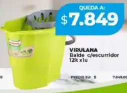 Supermayorista Vital Virulana balde c/escurridor oferta