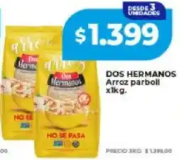 Supermayorista Vital Dos hermanos arroz parboll oferta