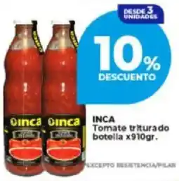 Supermayorista Vital Inca tomate triturado botella oferta