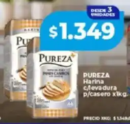 Supermayorista Vital Pureza harina chevadura p/casero oferta