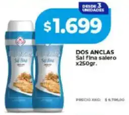 Supermayorista Vital Dos anclas sal fina salero oferta