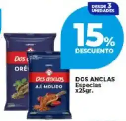 Supermayorista Vital Dos anclas especias oferta