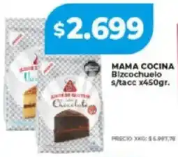 Supermayorista Vital Mama cocina bizcochuelo s/tacc oferta