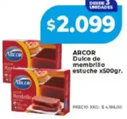 Supermayorista Vital Arcor dulce de membrillo estuche oferta
