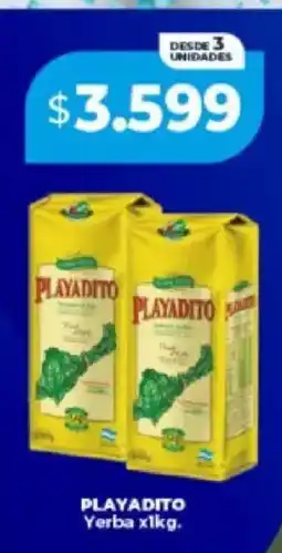 Supermayorista Vital Playadito yerba oferta
