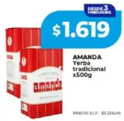 Supermayorista Vital Amanda yerba tradicional oferta