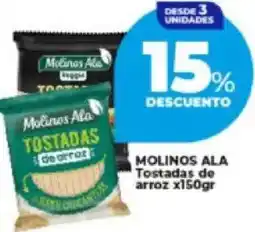 Supermayorista Vital Molinos ala tostadas de arroz oferta