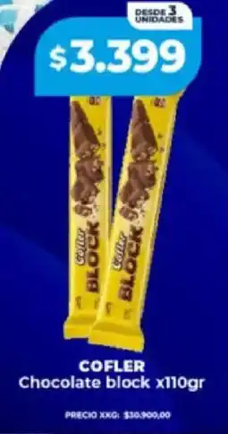 Supermayorista Vital Cofler chocolate block oferta