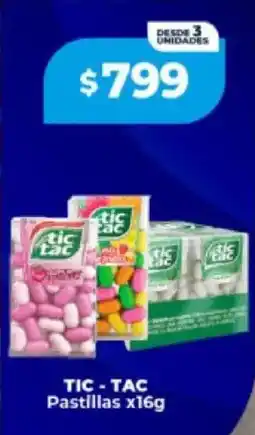 Supermayorista Vital Tic - tac pastillas oferta