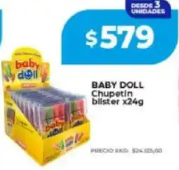Supermayorista Vital Baby doll chupetin blister oferta