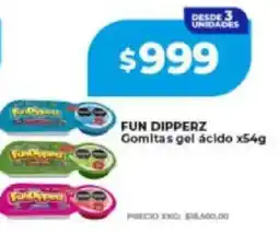 Supermayorista Vital Fun dipperz gomitas gel ácido oferta