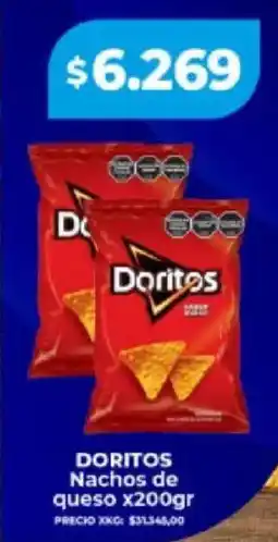 Supermayorista Vital Doritos nachos de queso oferta