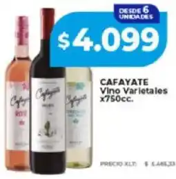 Supermayorista Vital Cafayate vino varietales oferta