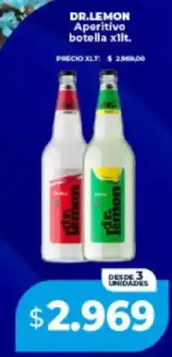 Supermayorista Vital Dr.lemon aperitivo botella oferta