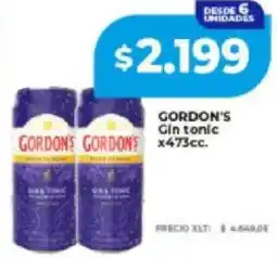 Supermayorista Vital Gordon's gin tonic oferta