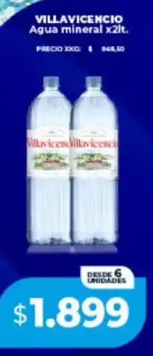 Supermayorista Vital Villavicencio agua mineral oferta