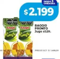 Supermayorista Vital Baggio pronto jugo oferta