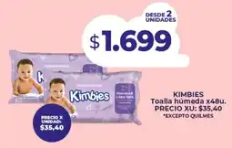 Supermayorista Vital Kimbies toalla húmeda oferta