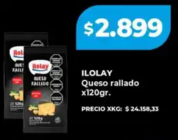 Supermayorista Vital Ilolay queso rallado oferta