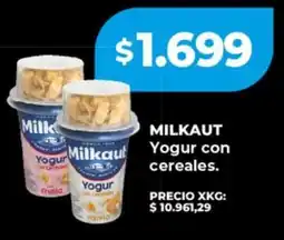 Supermayorista Vital Milkaut yogur con cereales oferta