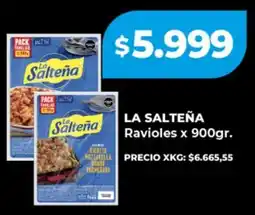 Supermayorista Vital La salteña ravioles oferta
