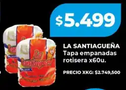 Supermayorista Vital La santiagueña tapa empanadas rotisera oferta